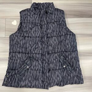 LIZ CLAIBORNE WOMAN Lightweight Puffer Vest Two Front Pockets Women's Size 1X